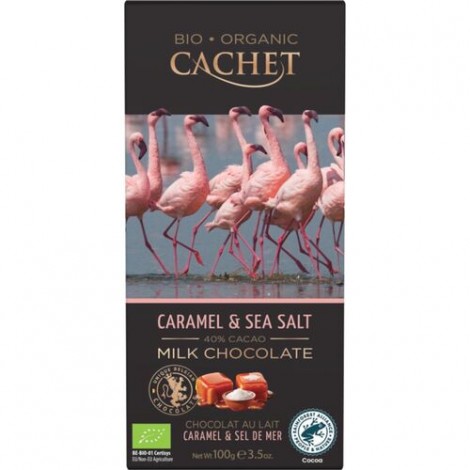 CHOCOLATE CARAMELO  Y FLOR...