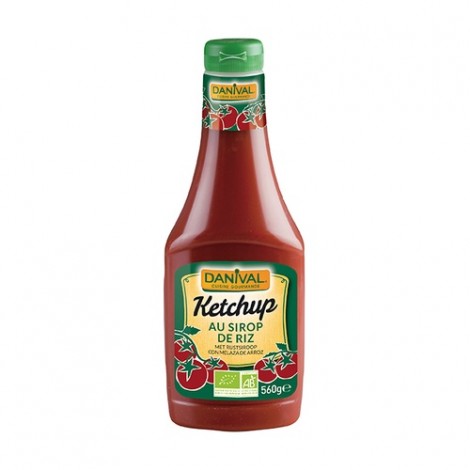 KETCHUP 560G BIO - DANIVAL