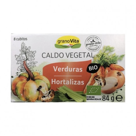 CALDO VEGETAL BIO 8 CUBITOS...