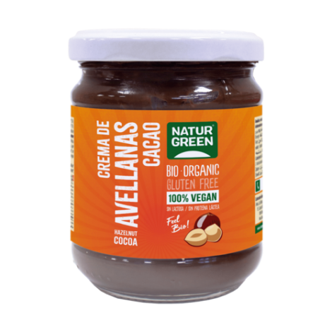 CREMA DE CACAO Y AVELLANAS...