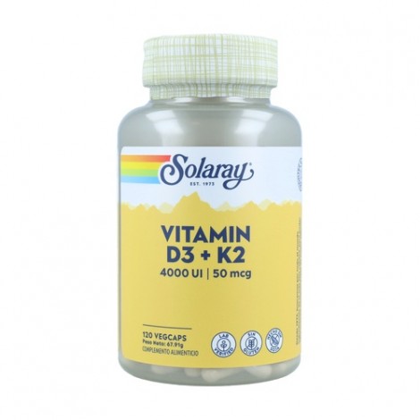 VITAMINA D3 + K2 120CAPS -...