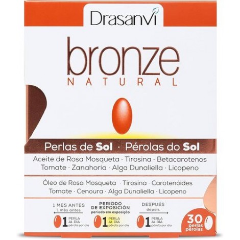BRONZE NATURAL 30 PERLAS -...