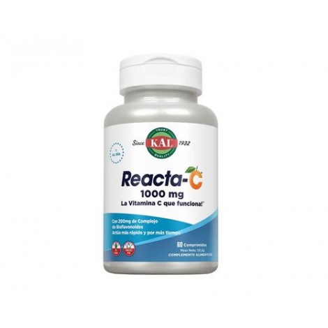 REACTA-C 1000MG 60CAPS - KAL