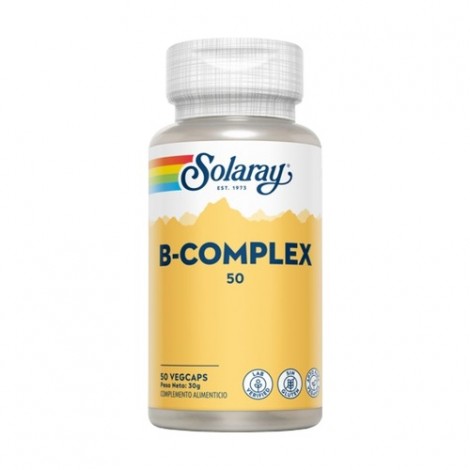 B COMPLEX 50 50VEGCAPS SOLARAY